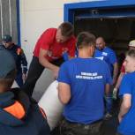 Волонтёры «Молодой Гвардии» и «Волонтёрской Роты» начали оказывать помощь жителям Запорожской области