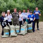 В рамках реализации Федерального партийного проекта «Экология России» в Кизильском районе провели экологическую акцию «Чистый берег»