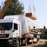 Тверская область отправила на Донбасс очередной гуманитарный груз: пиломатериалы для Донецкой и Луганской народных республик
