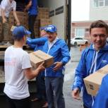Лекарства, продукты и вода: «Единая Россия» направила на Донбасс новые гуманитарные конвои