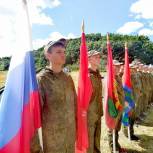 В Воловском районе открылся палаточный военно-патриотический лагерь