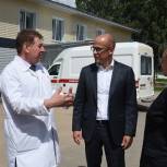 Александр Бречалов: «До 2024 года полностью в Селтинском районе завершим переоснащение здравоохранения»