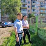 Футбольные коробки начали ремонтировать в Биробиджане