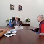 Руководитель фракции партии «Единая Россия» Владимир Мухин провел прием граждан