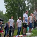 Патриотический флешмоб в поддержку Президента с участием активистов «Единой России» прошёл в Малоярославце Калужской области