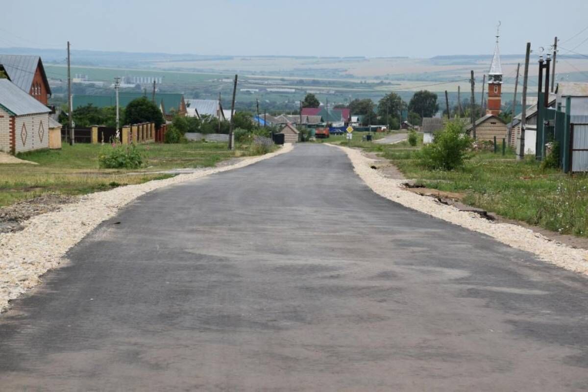 В Ромодановском районе в рамках нацпроекта продолжается строительство дорог