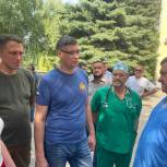 Александр Авдеев пообщался с жителями Докучаевска