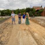 По народной программе  в Аксайском районе идет строительство и ремонт дорог