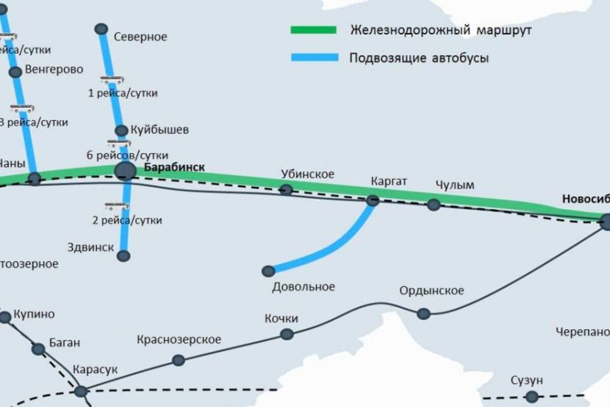 Аэропорт жд новосибирск как доехать. Схема электричек Новосибирской области.
