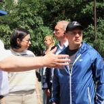 В Калининском районе продолжается реализация партийного проекта «Городская среда»