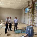 Спортивный зал в школе имени М.И.Калинина Бугуруслана отремонтирован на 70%