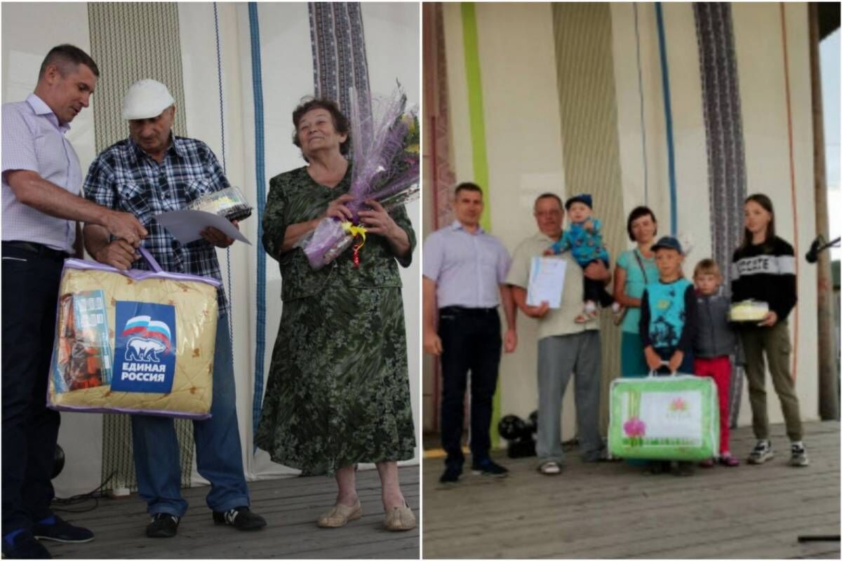В Тарбагатайском районе поздравили семьи