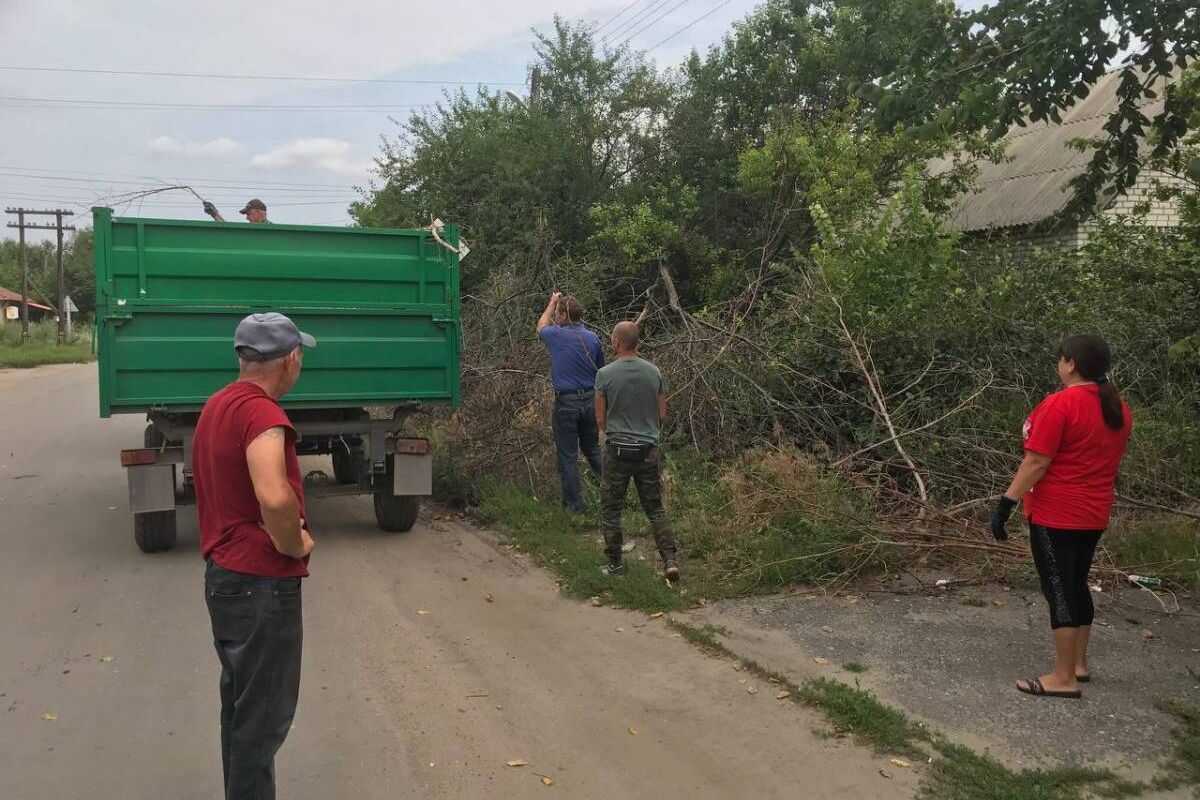 Погода в славяносербске. Степное Славяносербский район. Реклама субботника Единая Россия. Красный Лиман фото 2023.