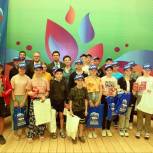 В Тамбовской области «Единая Россия» организовала «Зарядку со звездой» для детей из Новоайдарского района ЛНР