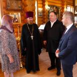 В Вятскополянском районе газифицировали возрожденную церковь