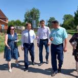 Игорь Руденский с рабочим визитом посетил Колышлейский район