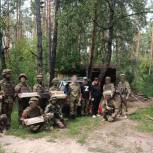 Единороссы запада Москвы навестили подопечных пограничников в Брянской области