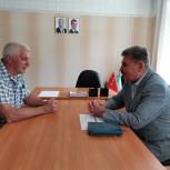 Сергей Деменков в рамках рабочей поездки провел личный прием граждан в городе Волгореченске