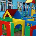 В посёлке Прибрежный Братского района сдали детские площадки по проекту ЕР