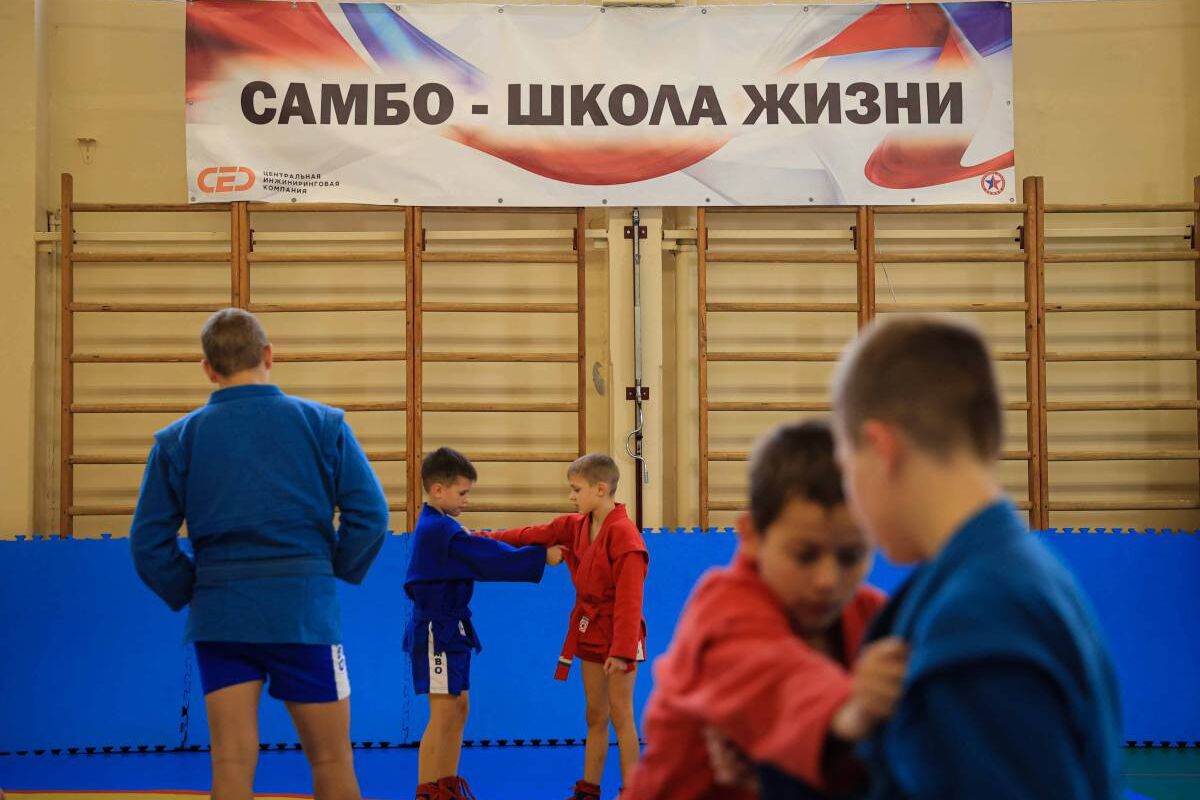 Координатор партпроекта «Za самбо» Антон Соловьев предложил оборудовать школьные спортзалы под самбо силами застройщиков
