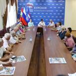Курские единороссы провели круглый стол с членами Областного совета ветеранов