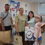 «Единая Россия» оказала помощь подшефной семье из Харьковской области