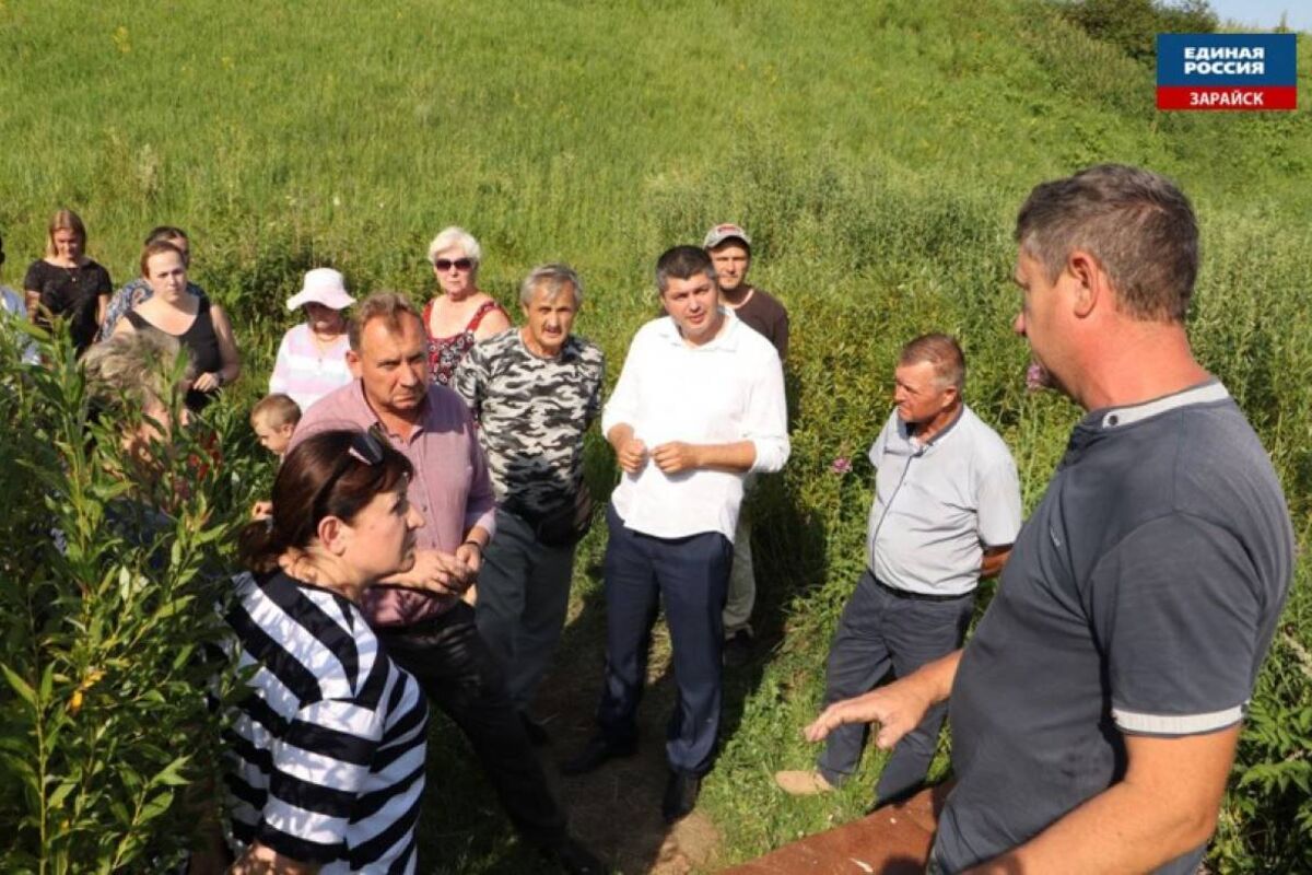 В этот году в Зарайске в рамках партийного проекта «Чистая страна»  обустроят сразу два родника