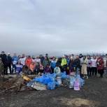 Более 100 мешков мусора убрали активисты партии «Единая Россия»