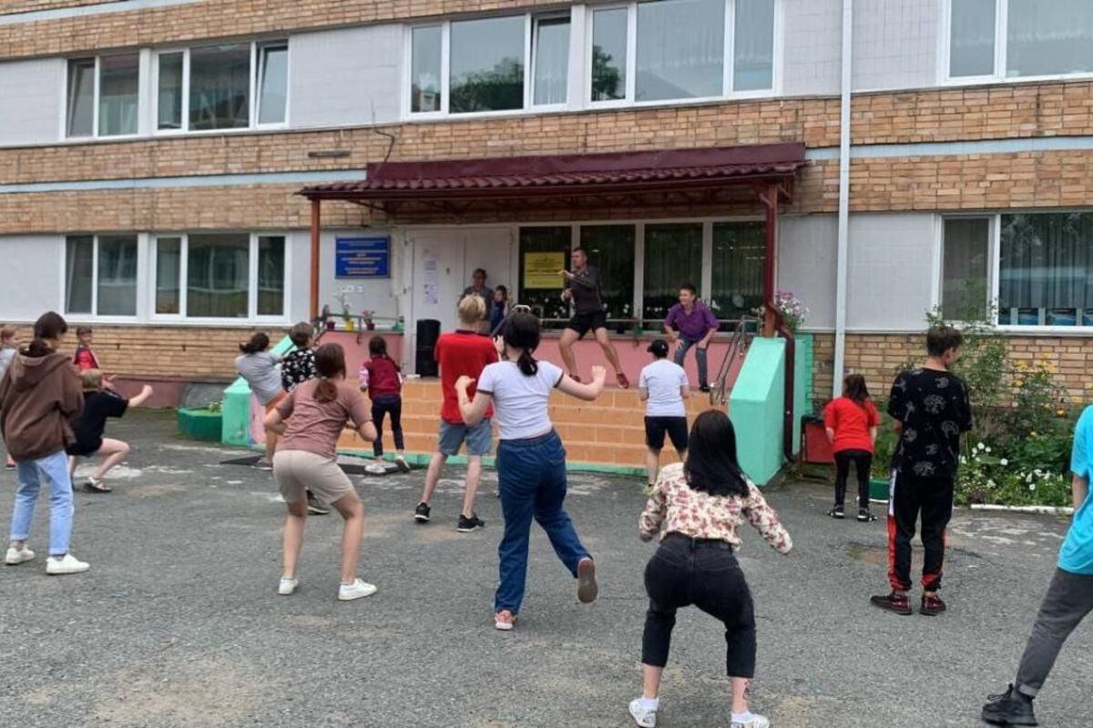 Самооборона и силовые упражнения: «Детский спорт» провел тренировку в  «Парусе надежды»