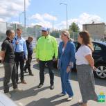 Активисты партпроекта «Безопасные дороги» посетили с рабочим визитом Арамиль