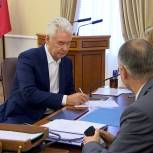 Сергей Собянин представил в Мосгоризбирком подписи муниципальных депутатов в поддержку своего выдвижения