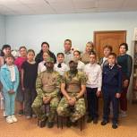 Жители Куюргазинского района встретились с добровольцами из батальона имени Салавата Юлаева