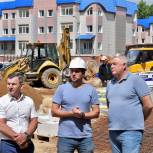 Депутат Мособлдумы Тарас Ефимов оценил ход строительства новой школы на 275 мест в мкр Кучино городского округа Балашиха