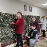 Краснокамский район присоединился к акции по плетению маскировочных сетей для участников СВО