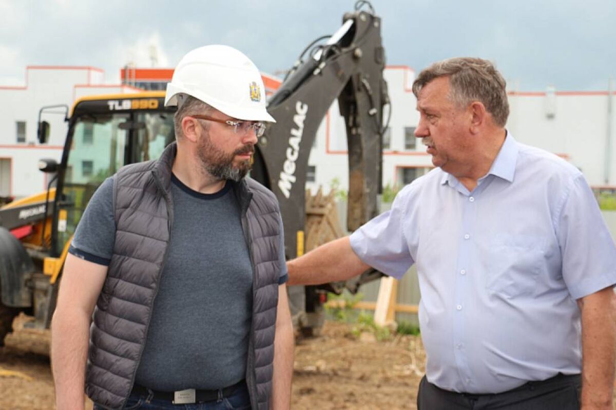 В Мирном продолжается строительство 110-квартирного дома | 04.07.2023 |  Архангельск - БезФормата