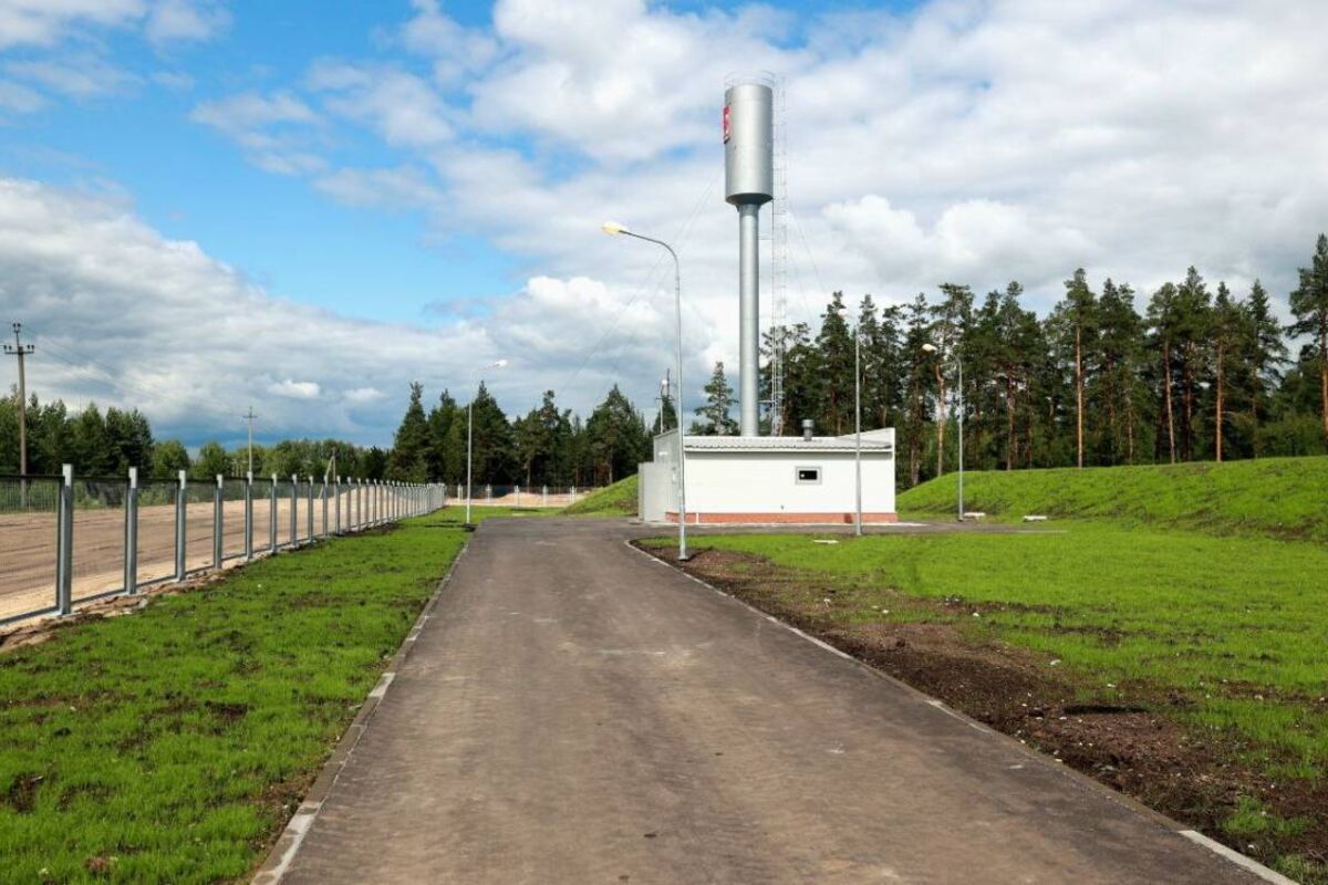 В поселке Пыра Дзержинского округа полностью завершилось строительство  центрального водопровода