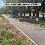 В Ленинском районе Ижевска завершен ремонт нескольких тротуаров