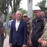 Омские единороссы посетили объекты народной программы в подшефном Стаханове