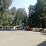 Воспитанники детского лагеря в Чебаркульском районе приняли участие в спортивном марафоне