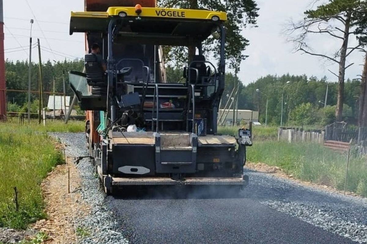 В посёлке Черкаскуль завершено строительство автомобильной дороги