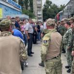 Около ста бойцов из Саратова отправились после отпуска к местам проведения СВО