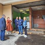 Лариса Лазутина проверила качество ремонта подъездов МКД в Одинцово