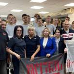 Инна Мухина встретилась с подростками во 2-й смене трудового лагеря «Путь витязей»