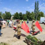 «Единая Россия» помогла перезахоронить останки солдат Великой Отечественной войны в ЛНР