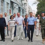 В Советском районе прошел комиссионный рейд по объектам благоустройства