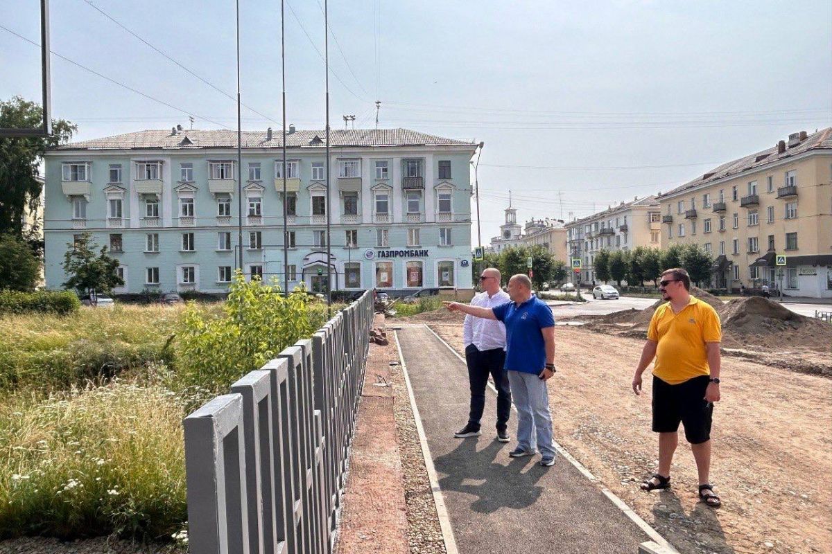 Партийцы Железногорска следят за благоустройством города