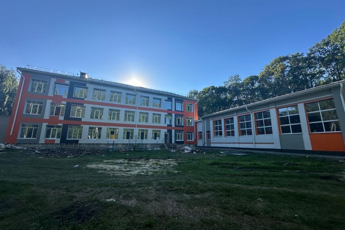 В Старожиловском районе капитально ремонтируют Хрущевскую среднюю школу