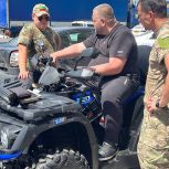 Квадроцикл от ямальцев доставили военнослужащим СВО