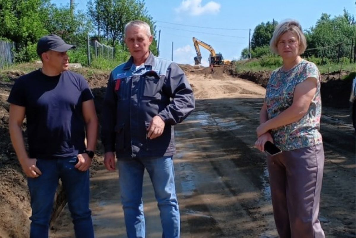 Депутат Валерий Ларин о ремонте дороги в селе Болдово: «Работы идут по графику»