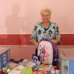Сенатор Ольга Бас присоединилась к акции «Собери ребёнка в школу»